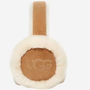 UGG Over-Ear Headphones in Tan and Cream
